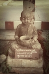 statue saying buddhist Chiang Mai Thailand travel